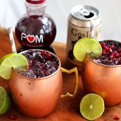Pomegranate Moscow Mules