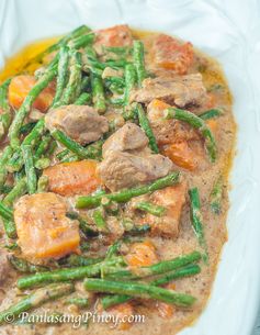 Pork Ginataan with Squash and String Beans