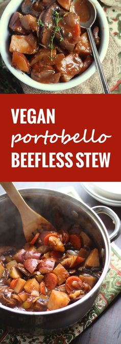 Portobello Vegan Beef(less Stew