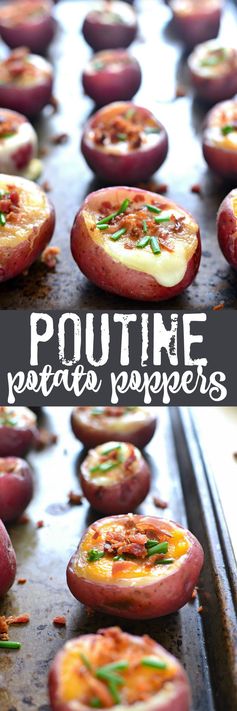 Poutine Potato Poppers