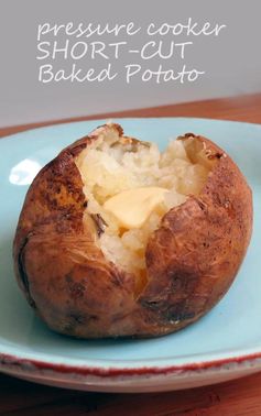 Pressure Cooked Baked Potatoes