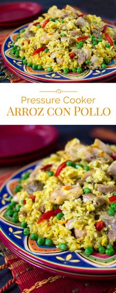 Pressure Cooker Arroz con Pollo