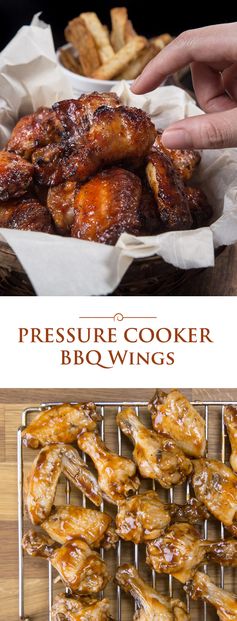 Pressure Cooker BBQ Wings