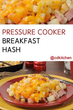 Pressure Cooker Breakfast Hash