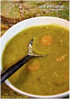 Pressure Cooker Split Pea Soup