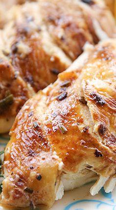 Pressure Cooker Whole Roasted Chicken with Lemon & Rosemary