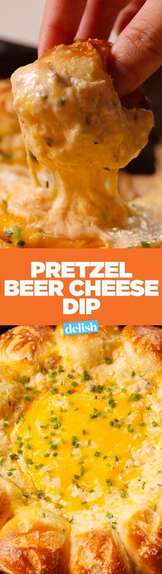 Pretzel Ring Beer Cheese Dip