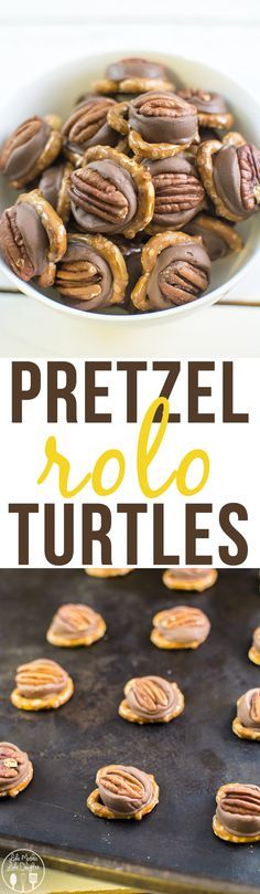 Pretzel Rolo Turtles