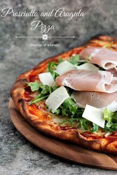 Prosciutto and Arugula Pizza