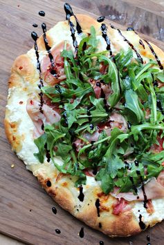 Prosciutto Arugula Burrata Pizza