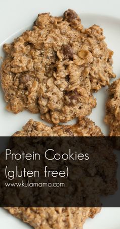 Protein Cookies (Gluten-free, Dairy-free