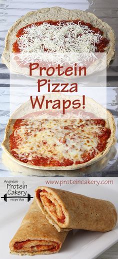 Protein Pizza Wraps