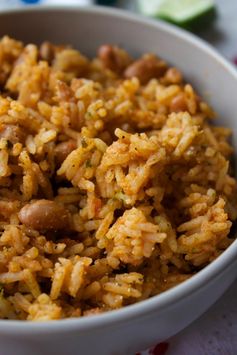 Puerto Rican Rice + Beans