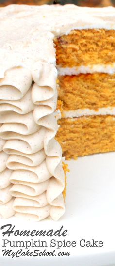 Pumpkin Cake (Scratch