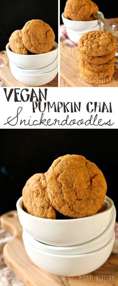 Pumpkin Chai Snickerdoodles