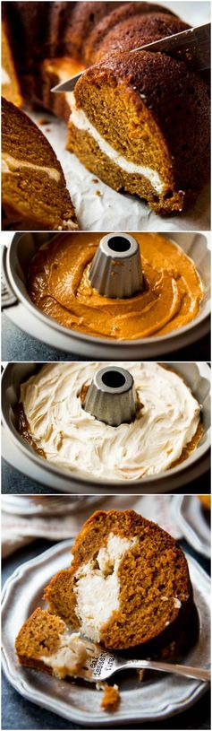 Pumpkin Cream Cheese Bundt Cake