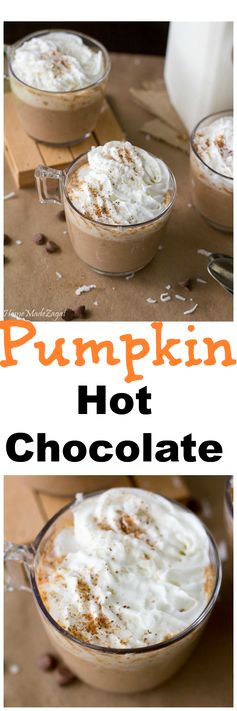 Pumpkin Hot Chocolate