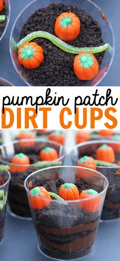 Pumpkin Patch Dirt Cups