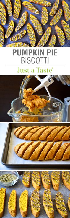 Pumpkin Pie Biscotti