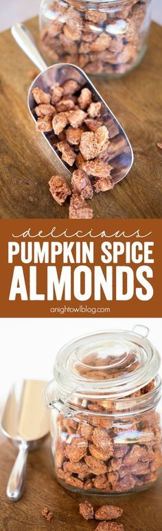 Pumpkin Spice Almonds