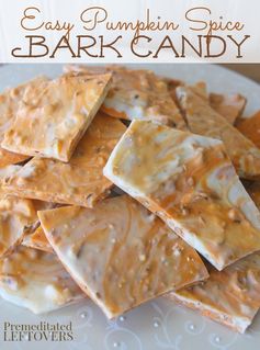 Pumpkin Spice Bark Candy