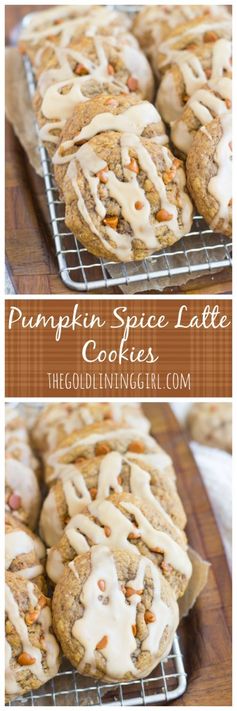 Pumpkin Spice Latte Cookies