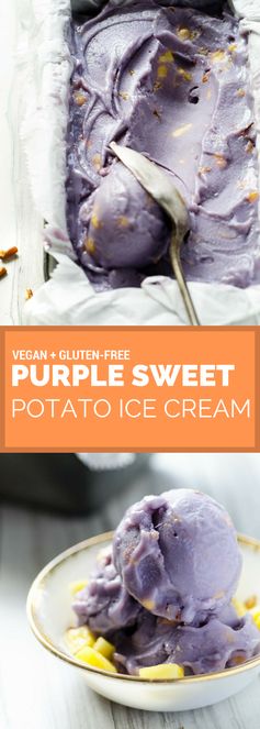 Purple Sweet Potato Ice Cream