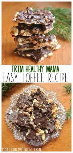 Quick and Easy Trim Healthy Mama Toffee (S