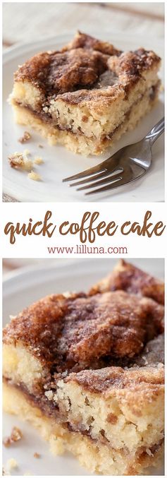 Quick Coffee Cake