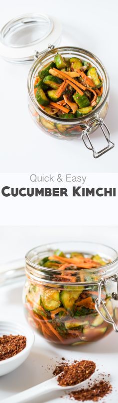 Quick Cucumber Kimchi