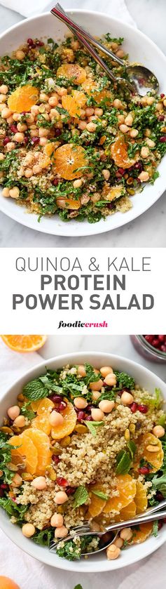 Quinoa and Kale Protein Salad