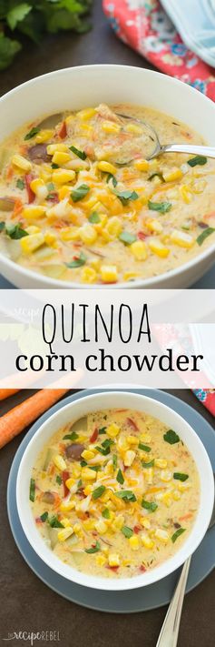 Quinoa Corn Chowder