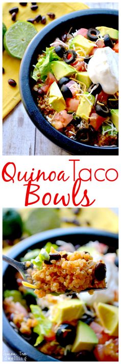 Quinoa Taco Bowls