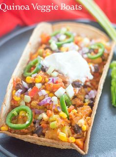 Quinoa Veggie Boats