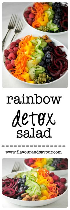 Rainbow Detox Salad