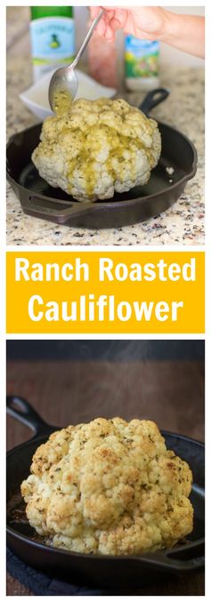 Ranch Whole Roasted Cauliflower