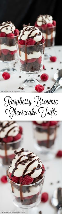 Raspberry Cheesecake Trifles