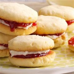 Raspberry Coconut Cookies