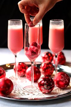 Raspberry Cream Mimosa