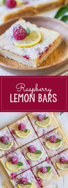 Raspberry Lemon Bars