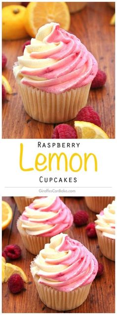 Raspberry Lemon Cupcakes