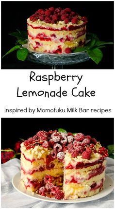 Raspberry Lemonade Cake