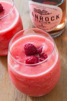 Raspberry Lemonade Moscato Slush