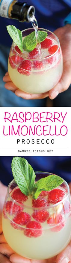 Raspberry Limoncello Prosecco