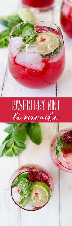 Raspberry Mint Limeade