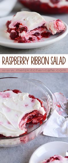 Raspberry Ribbon Salad