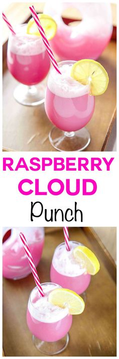 Raspberry Sherbet Punch