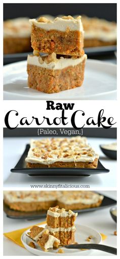 Raw Carrot Cake