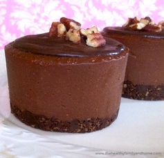 Raw Triple Chocolate Cheesecake (Raw, Vegan, Gluten-Free, Grain-Free, Dairy-Free, Paleo-Friendly, No Refined Sugar