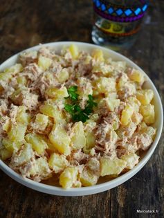 Recette de salade pommes de terre au thon